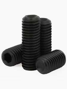 Установочный винт из легированной стали марки 10,9 12,9 с черной отделкой DIN916 DIN913 ASME B 18.3 